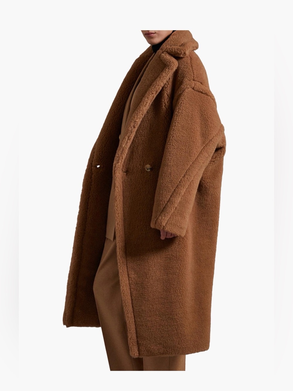 NWT Authentic Max Mara ICON Teddy Camel Coat Size Small $4670 Retail